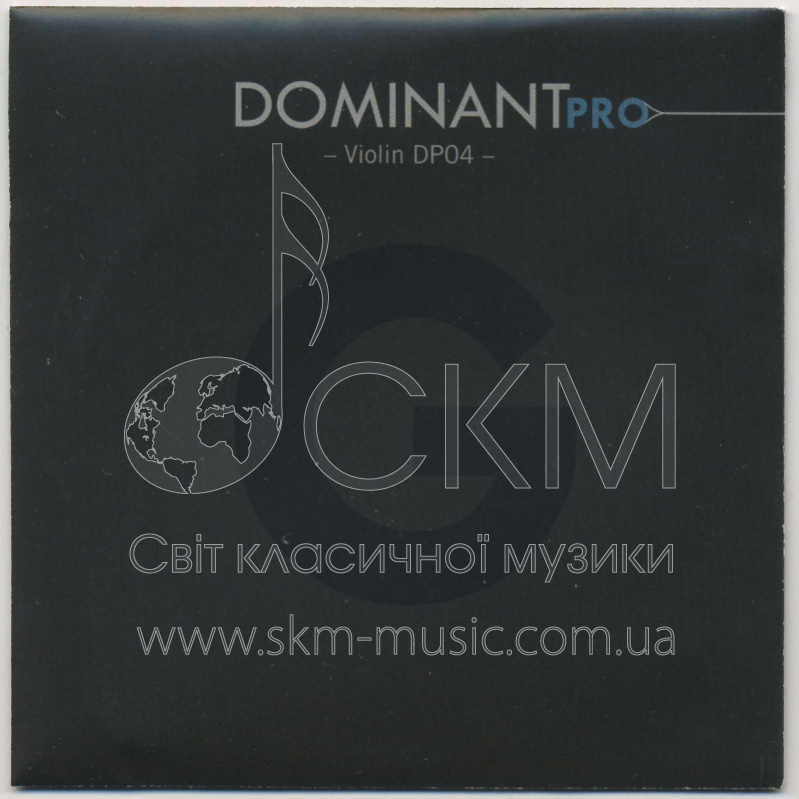 Струна для скрипки Соль THOMASTIK DOMINANT PRO, серебряная обмотка