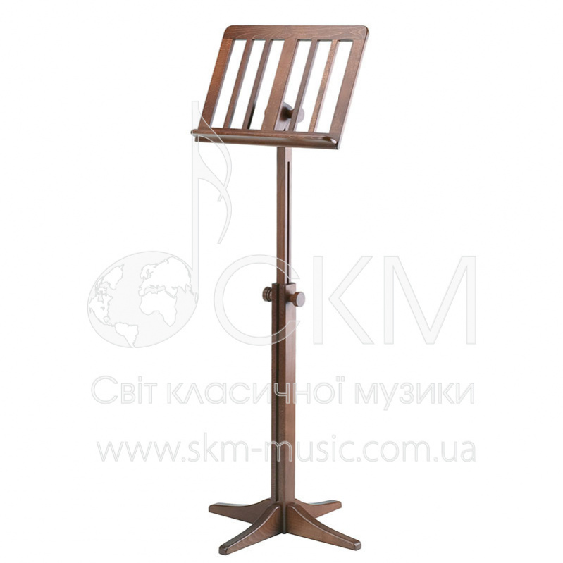 Пюпитр для нот K&M 11611, деревянный (орех)