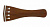 Подгрифник для скрипки Tempel, самшит c белой отделкой (кость мамонта), англ. модель, 109,5мм