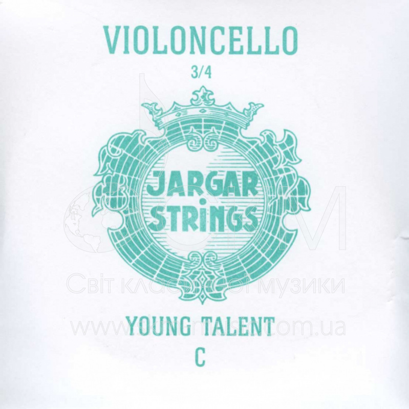 Струна для виолончели До JARGAR YOUNG TALENT 3/4, хромсталь